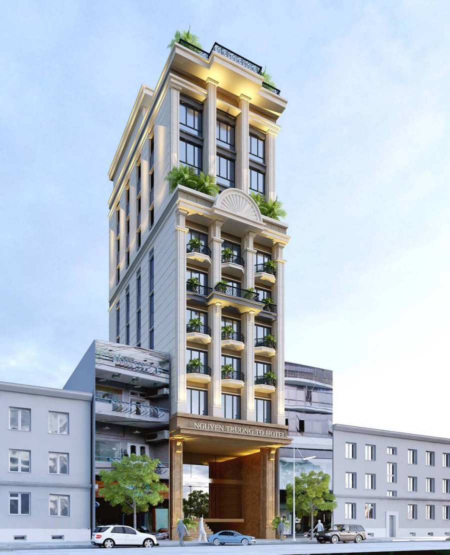 Thiết kế xây dựng khách sạn